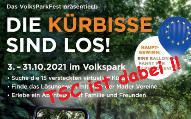 Kürbis-Suche statt Volksparkfest