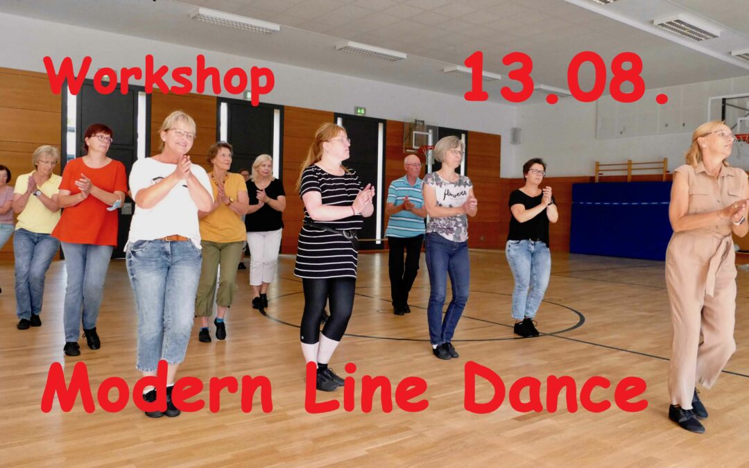 13.08. Workshop Modern-Line-Dance