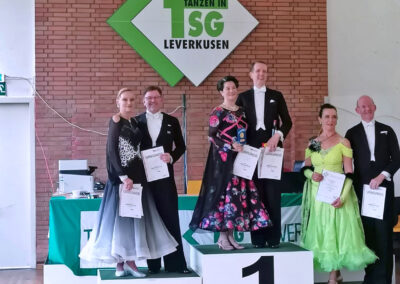 Anja und Frank erobern 2. Platz im NRW-Pokal für den TSC